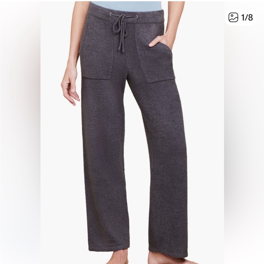 NWT! Barefoot Dreams CozyChic Lite Patch Pocket Lounge Pants